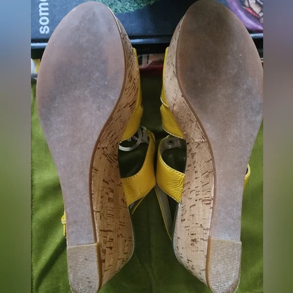 Michael Kors Strappy Cork Wedges - Picture 4 of 4